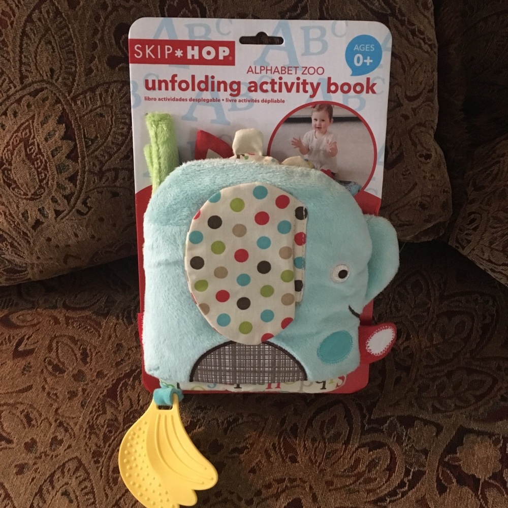New SkipHop unfolding activity book.